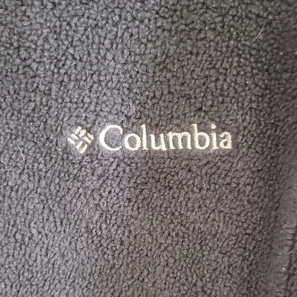 Columbia Black Fleece Vest - Picture 3 of 4